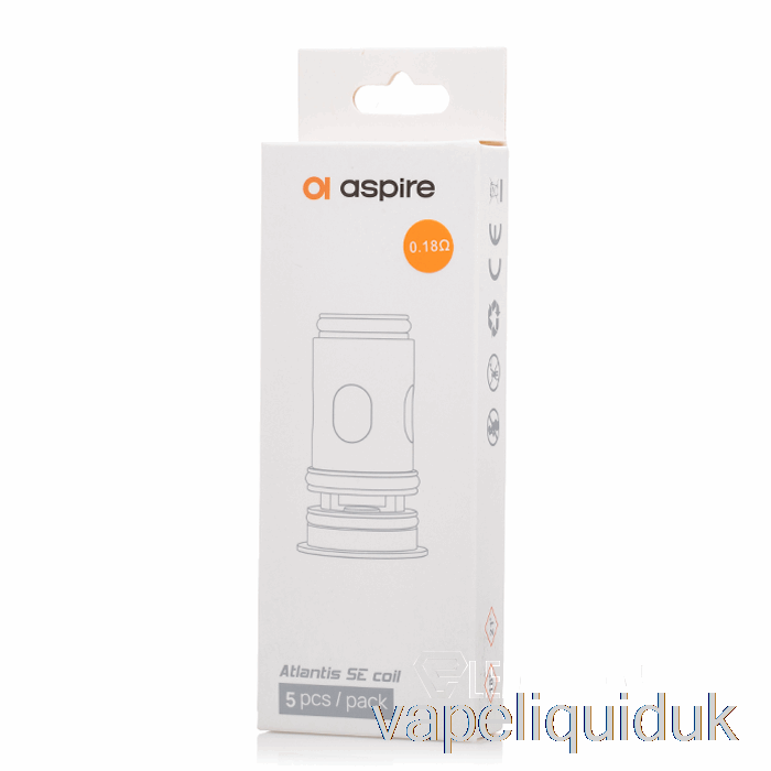 Aspire Atlantis SE Replacement Coils 0.18ohm Coils Vape Liquid